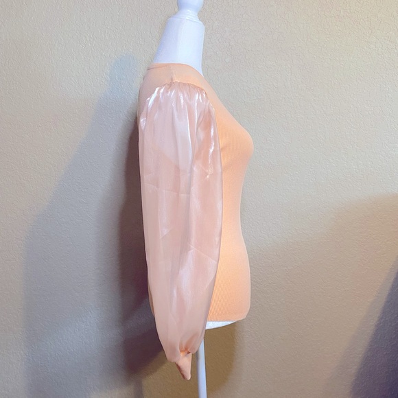 Entro Sweater w/ sheer sleeves - Picture 6 of 10